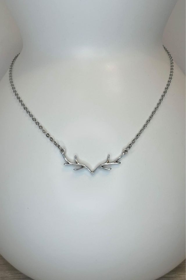 Antler Stainless Steel Necklace